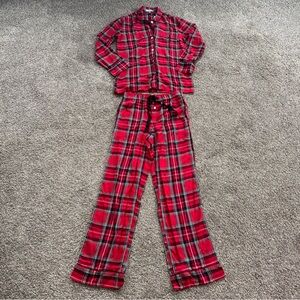 J. Crew NWT XXS Women’s Red Plaid Pajama Set mint condition!